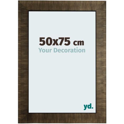 yd. - Cadre photo 50x100 - Champagne Brosse - Bois - Leeds (1/5)