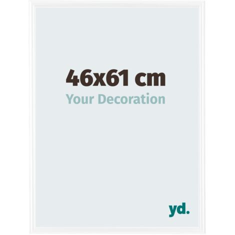 yd. - Cadre photo 46x61 - Blanc Brillant - Plastique - Bordeaux