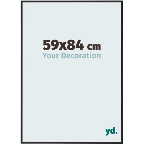 yd. - Cadre photo 59x84 - Noir Mat - Aluminium - New York (1/5)