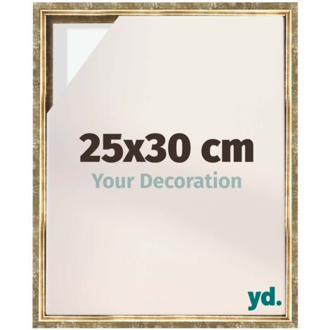 Your Decoration - Cadre flottant  - Or Antique - Cadre en caisse américaine pour toile sur chassis - MDF - Lyon (1/5)