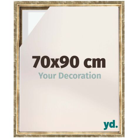 Your Decoration - Cadre flottant  - Or Antique - Cadre en caisse américaine pour toile sur chassis - MDF - Lyon (1/5)