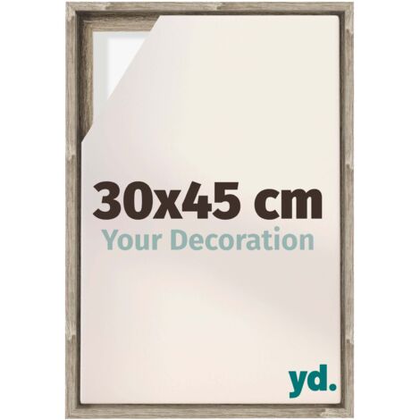 Your Decoration - Cadre flottant  - Chene Sonoma - Cadre en caisse américaine pour toile sur chassis - MDF - Lyon (1/5)