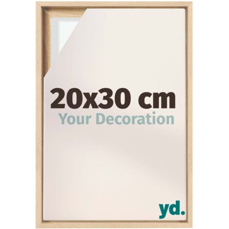 Your Decoration - Cadre flottant - Hetre - Cadre en caisse américaine pour toile sur chassis - MDF - Lyon (1/5)