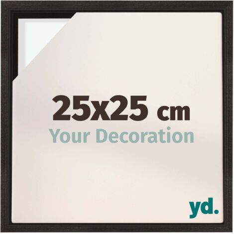 Your Decoration - Cadre flottant  - Chene Fonce - Cadre en caisse américaine pour toile sur chassis - MDF - Lyon (1/5)