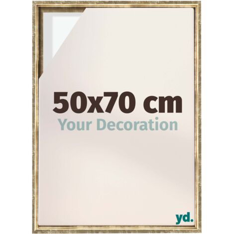 Your Decoration - Cadre flottant  - Or Antique - Cadre en caisse américaine pour toile sur chassis - MDF - Lyon (1/5)