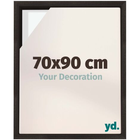 Your Decoration - Cadre flottant  - Chene Fonce - Cadre en caisse américaine pour toile sur chassis - MDF - Lyon (1/5)
