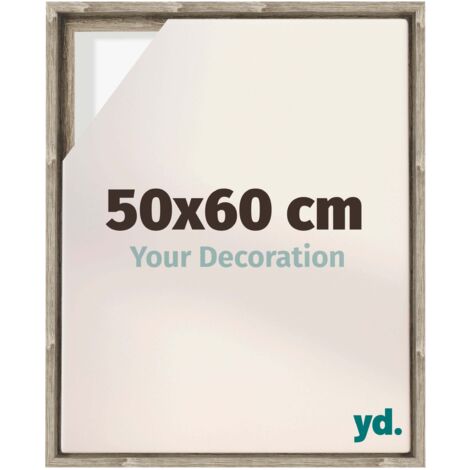 Your Decoration - Cadre flottant  - Chene Sonoma - Cadre en caisse américaine pour toile sur chassis - MDF - Lyon (1/5)