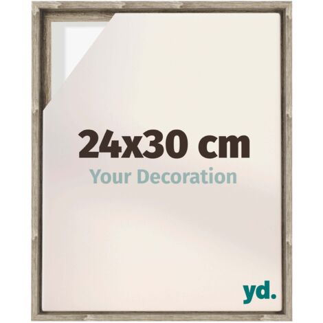 Your Decoration - Cadre flottant  - Chene Sonoma - Cadre en caisse américaine pour toile sur chassis - MDF - Lyon (1/5)