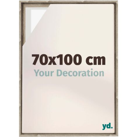 Your Decoration - Cadre flottant - Chene Sonoma - Cadre en caisse américaine pour toile sur chassis - MDF - Lyon (1/5)