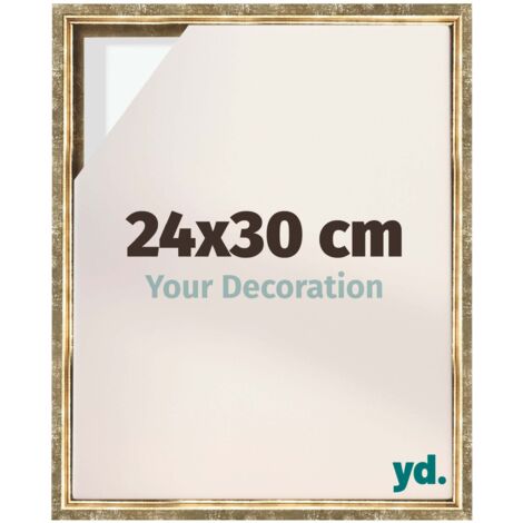 Your Decoration - Cadre flottant  - Or Antique - Cadre en caisse américaine pour toile sur chassis - MDF - Lyon (1/5)