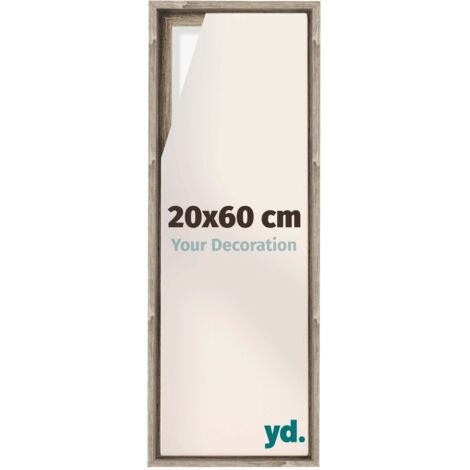 Your Decoration - Cadre flottant  - Chene Sonoma - Cadre en caisse américaine pour toile sur chassis - MDF - Lyon (1/5)