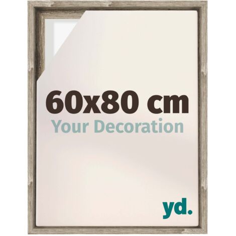 Your Decoration - Cadre flottant - Chene Sonoma - Cadre en caisse américaine pour toile sur chassis - MDF - Lyon (1/5)