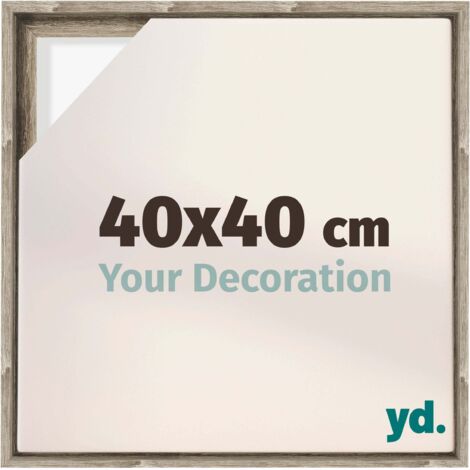 Your Decoration - Cadre flottant  - Chene Sonoma - Cadre en caisse américaine pour toile sur chassis - MDF - Lyon (1/5)
