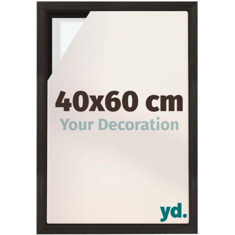 Your Decoration - Cadre flottant - Chene Fonce - Cadre en caisse américaine pour toile sur chassis - MDF - Lyon (1/5)