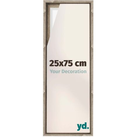 Your Decoration - Cadre flottant  - Chene Sonoma - Cadre en caisse américaine pour toile sur chassis - MDF - Lyon (1/5)