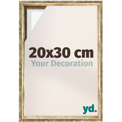 Your Decoration - Cadre flottant  - Or Antique - Cadre en caisse américaine pour toile sur chassis - MDF - Lyon (1/5)