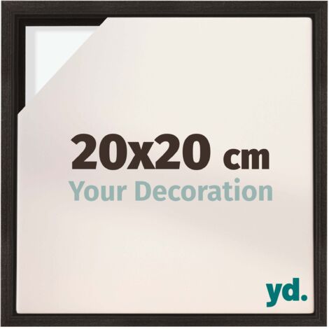 Your Decoration - Cadre flottant - Chene Fonce - Cadre en caisse américaine pour toile sur chassis - MDF - Lyon (1/5)
