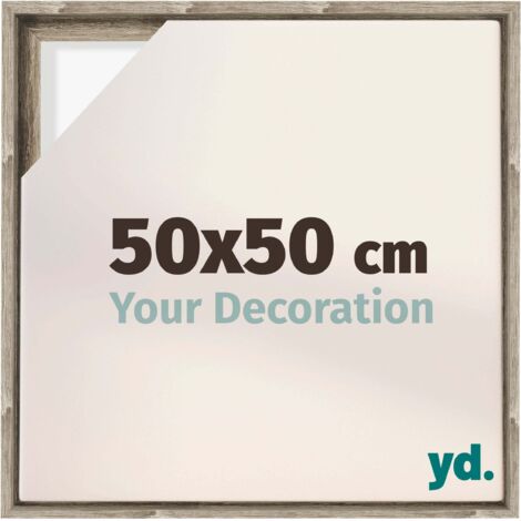 Your Decoration - Cadre flottant  - Chene Sonoma - Cadre en caisse américaine pour toile sur chassis - MDF - Lyon (1/5)