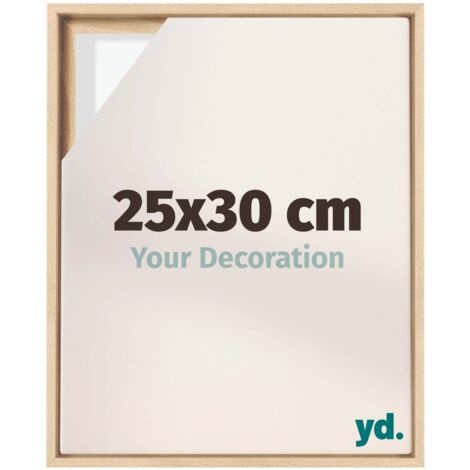 Your Decoration - Cadre flottant - Hetre - Cadre en caisse américaine pour toile sur chassis - MDF - Lyon (1/5)