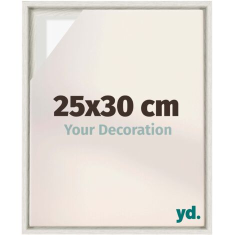 Your Decoration - Cadre flottant  - Peinture À La Chaux - Cadre en caisse américaine pour toile sur chassis - MDF - Lyon (1/5)