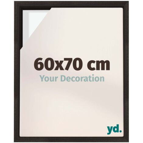 Your Decoration - Cadre flottant  - Chene Fonce - Cadre en caisse américaine pour toile sur chassis - MDF - Lyon (1/5)