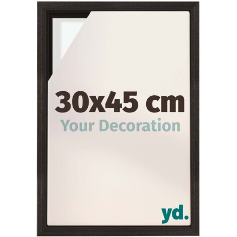 Your Decoration - Cadre flottant  - Chene Fonce - Cadre en caisse américaine pour toile sur chassis - MDF - Lyon (1/5)