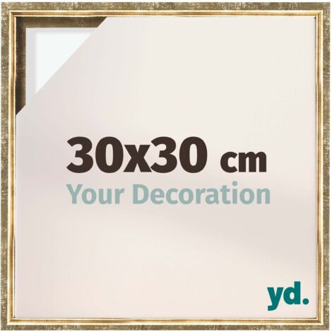 Your Decoration - Cadre flottant  - Or Antique - Cadre en caisse américaine pour toile sur chassis - MDF - Lyon (1/5)