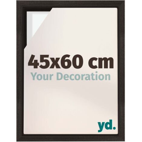 Your Decoration - Cadre flottant  - Chene Fonce - Cadre en caisse américaine pour toile sur chassis - MDF - Lyon (1/5)