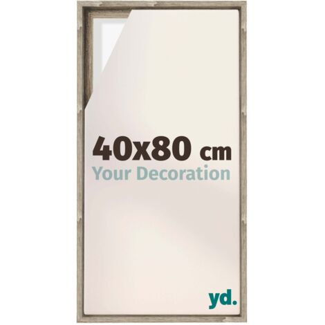 Your Decoration - Cadre flottant  - Chene Sonoma - Cadre en caisse américaine pour toile sur chassis - MDF - Lyon (1/5)