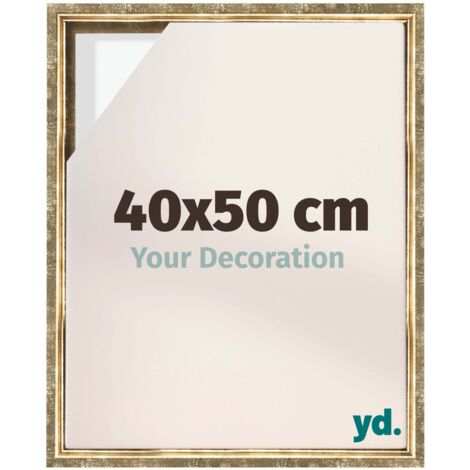 Your Decoration - Cadre flottant  - Or Antique - Cadre en caisse américaine pour toile sur chassis - MDF - Lyon (1/5)