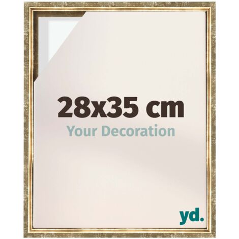 Your Decoration - Cadre flottant  - Or Antique - Cadre en caisse américaine pour toile sur chassis - MDF - Lyon (1/5)