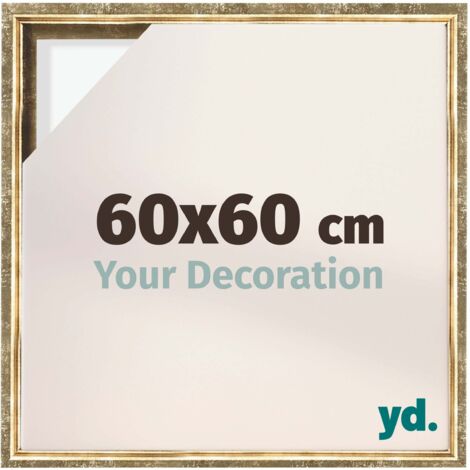 Your Decoration - Cadre flottant  - Or Antique - Cadre en caisse américaine pour toile sur chassis - MDF - Lyon (1/5)