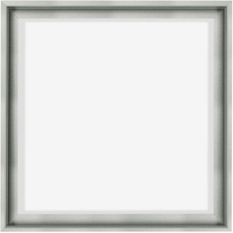 Cadre Flottant 30x45 cm - Argent Mat - MDF - Lyon