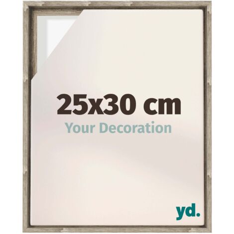 Your Decoration - Cadre flottant  - Chene Sonoma - Cadre en caisse américaine pour toile sur chassis - MDF - Lyon (1/5)