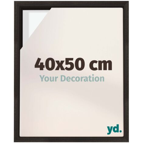 Your Decoration - Cadre flottant  - Chene Fonce - Cadre en caisse américaine pour toile sur chassis - MDF - Lyon (1/5)