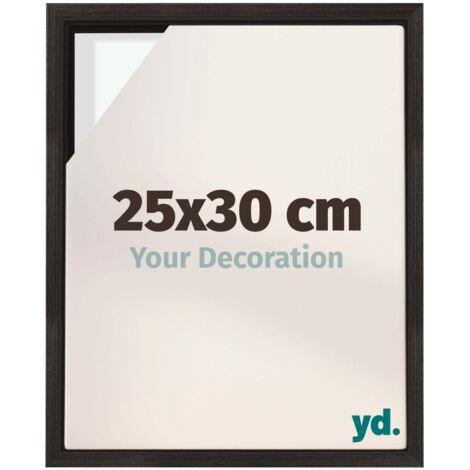 Your Decoration - Cadre flottant  - Chene Fonce - Cadre en caisse américaine pour toile sur chassis - MDF - Lyon (1/5)