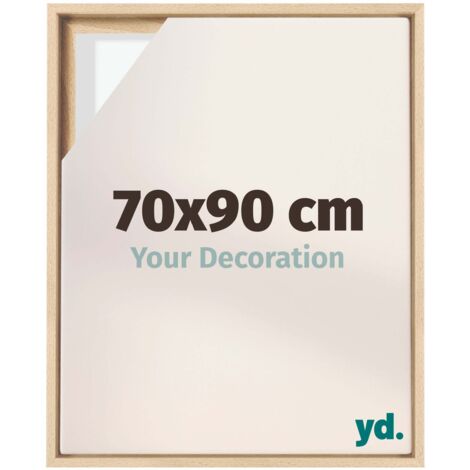 Your Decoration - Cadre flottant - Hetre - Cadre en caisse américaine pour toile sur chassis - MDF - Lyon (1/5)
