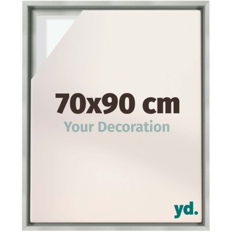 Your Decoration - Cadre flottant  - Argent Mat - Cadre en caisse américaine pour toile sur chassis - MDF - Lyon (1/5)