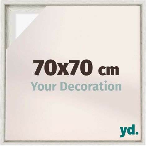 Your Decoration - Cadre flottant  - Peinture À La Chaux - Cadre en caisse américaine pour toile sur chassis - MDF - Lyon (1/5)