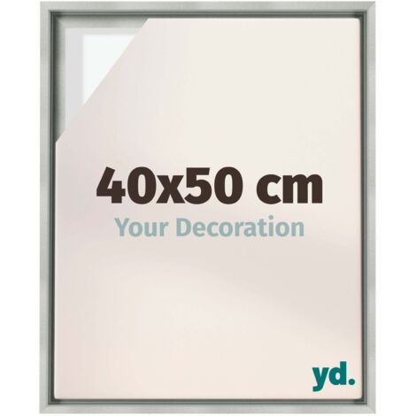 Your Decoration - Cadre flottant - Argent Mat - Cadre en caisse américaine pour toile sur chassis - MDF - Lyon (1/5)