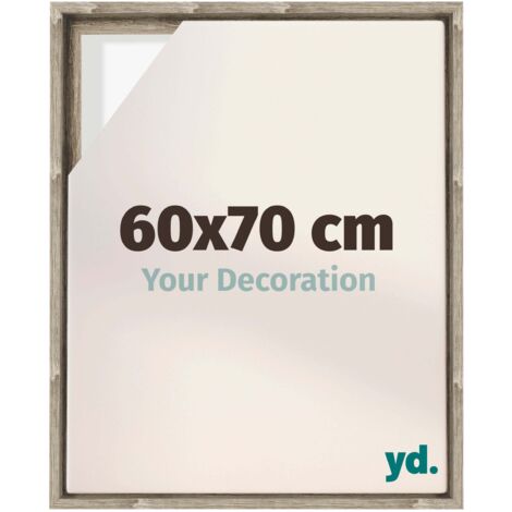 Your Decoration - Cadre flottant  - Chene Sonoma - Cadre en caisse américaine pour toile sur chassis - MDF - Lyon (1/5)