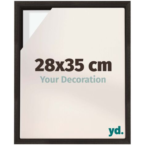 Your Decoration - Cadre flottant  - Chene Fonce - Cadre en caisse américaine pour toile sur chassis - MDF - Lyon (1/5)