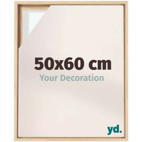 Your Decoration - Cadre flottant - Hetre - Cadre en caisse américaine pour toile sur chassis - MDF - Lyon (1/5)
