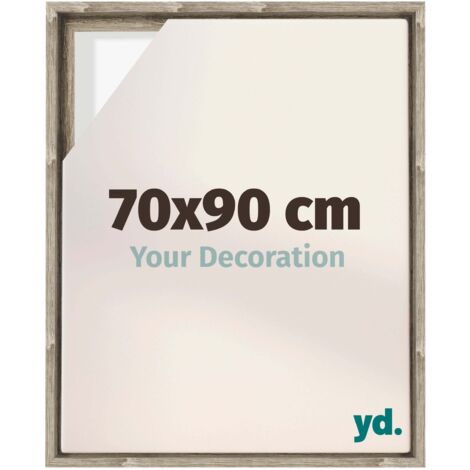 Your Decoration - Cadre flottant  - Chene Sonoma - Cadre en caisse américaine pour toile sur chassis - MDF - Lyon (1/5)