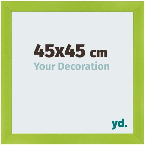 yd. - Cadre photo 45x45 - Vert - MDF - Pisa (1/5)