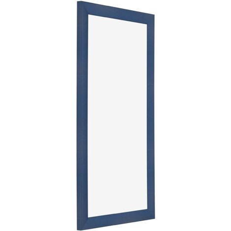 Cadre Photo 40x55 cm - Bleu Foncé Patiné - MDF - Pisa