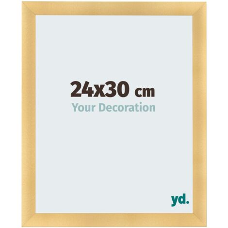 yd. - Cadre photo 24x30 - Or Mat - MDF - Pisa (1/5)