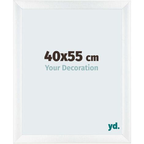 yd. - Cadre photo 40x55 - Blanc Mat - MDF - Pisa (1/5)