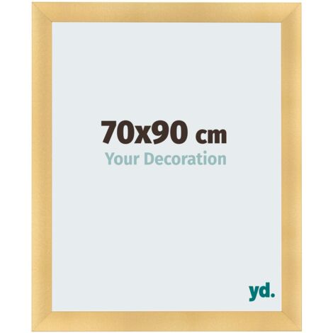 yd. - Cadre photo 70x90 - Or Mat - MDF - Pisa (1/5)