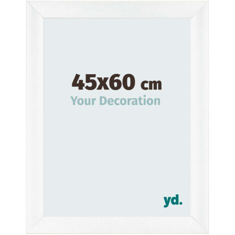 yd. - Cadre photo 45x60 - Blanc Mat - MDF - Pisa (1/5)
